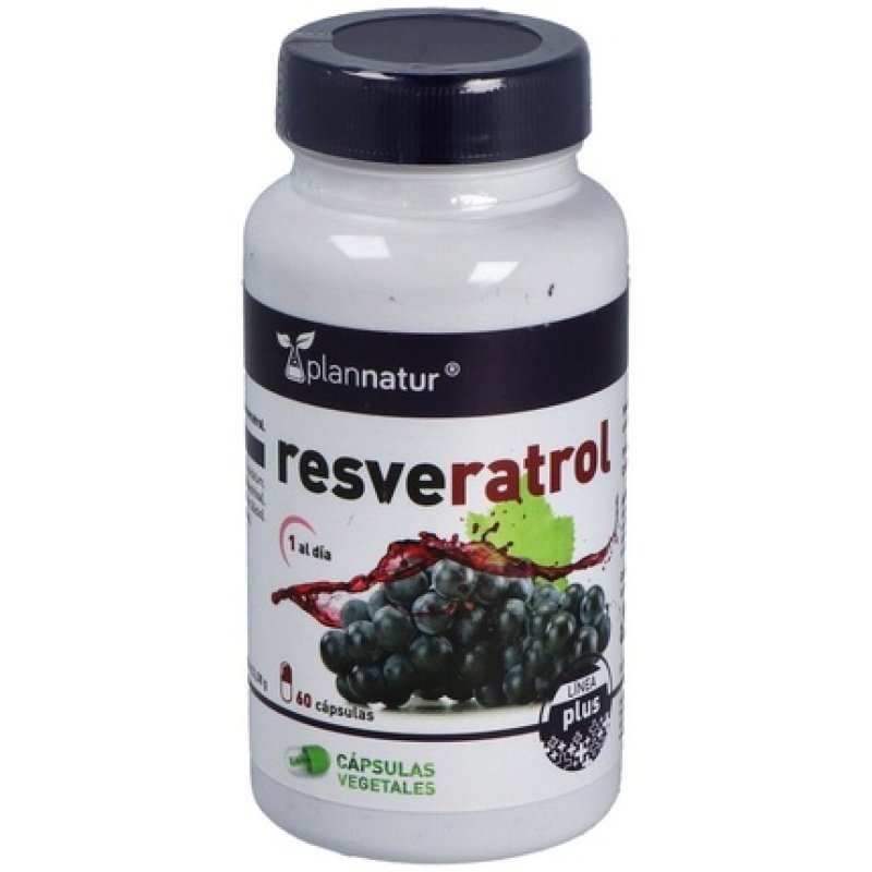 Plannatur Resveratrol Dietary Supplement 60 Capsules