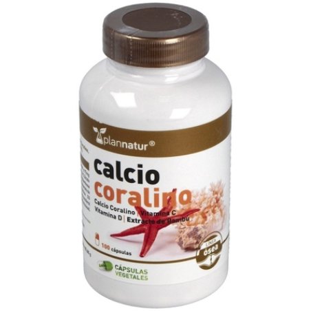 PLANNATUR Calcium Coral Dietary Supplement 100 Capsules