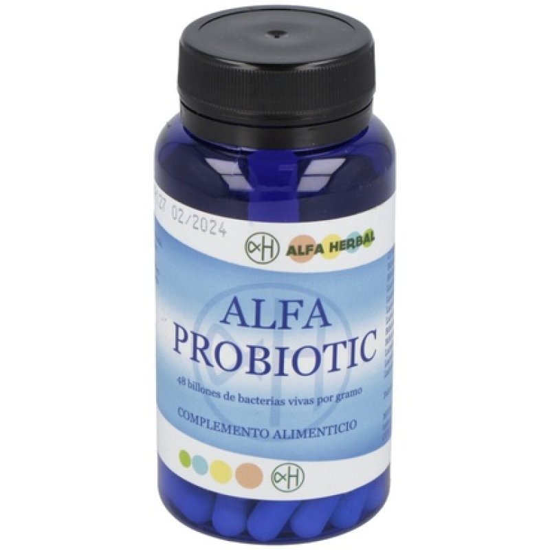 ALFA HERBAL Alfa Probiotic Dietary Supplement 60 Capsules
