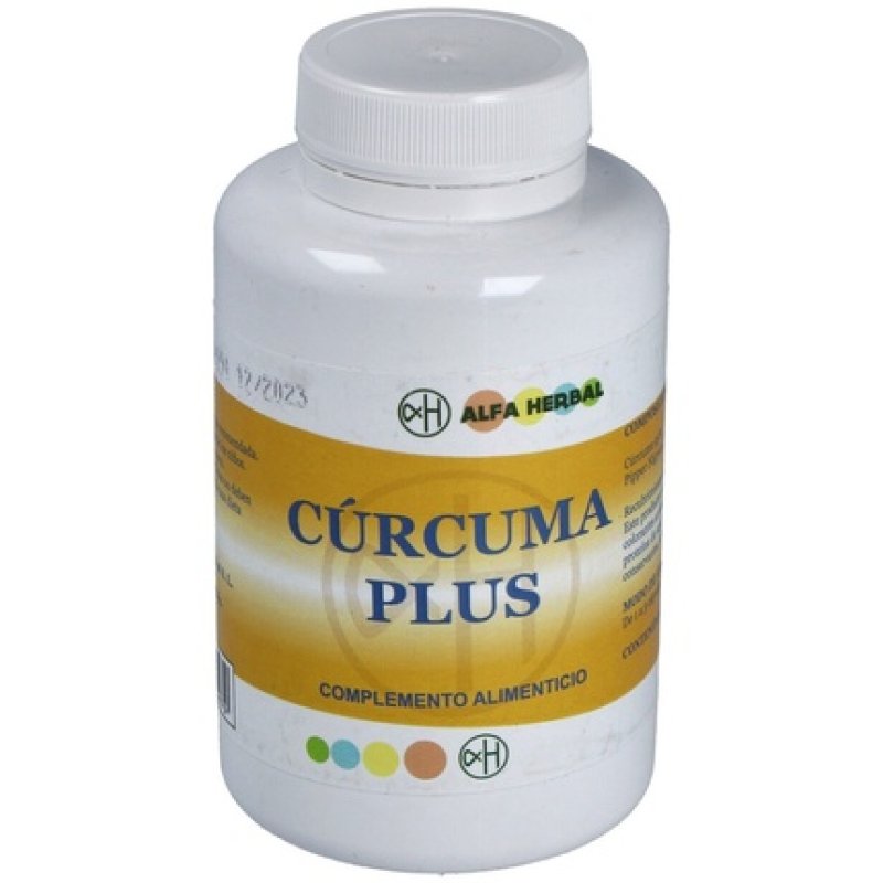 ALFA HERBAL Turmeric Plus Dietary Supplement 100 Capsules
