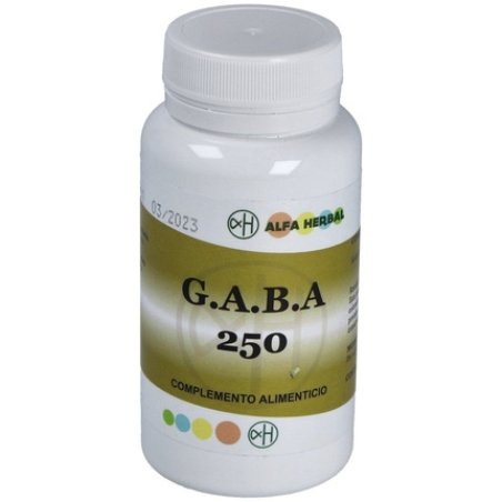 ALFA HERBAL GABA Dietary Supplement 250mg 120 Capsules