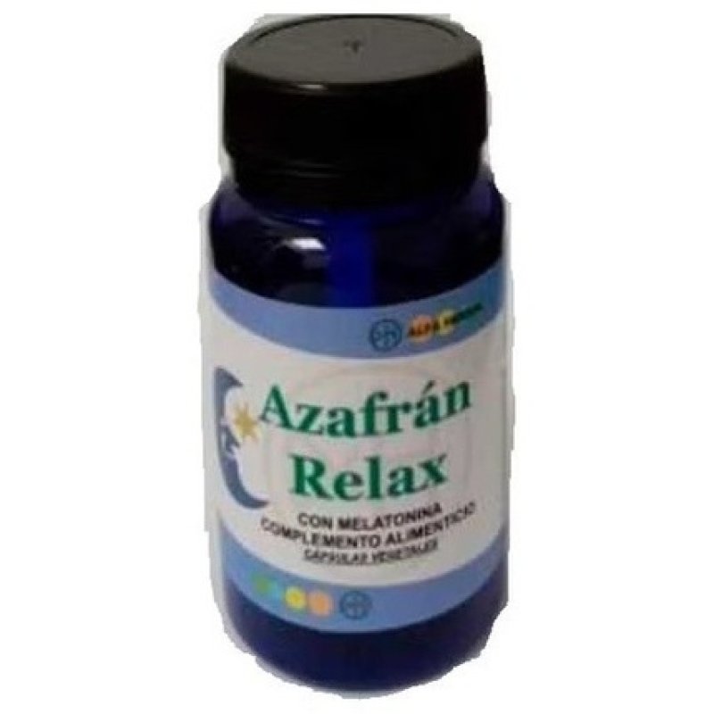 ALFA HERBAL Azafrán Relax with Melatonin 30 Capsules