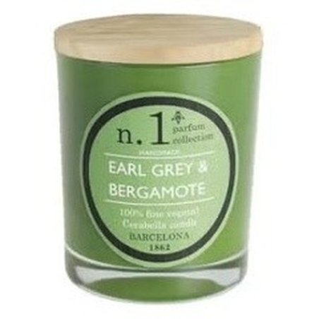 Cerabella Early Grey Bergamot Candle in Glass 7.5x9cm - Single Unit