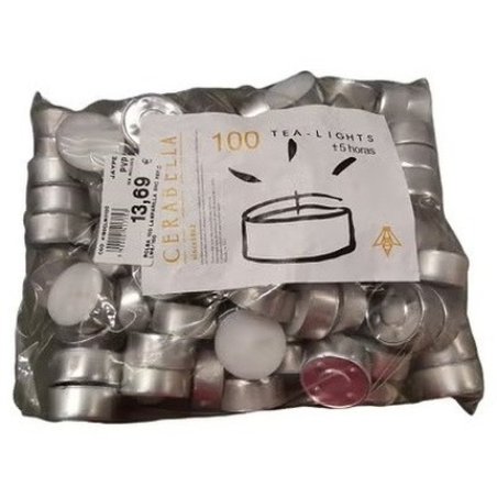 Cerabella Nro 05 Hours Candles 100 Units - Pack of 100
