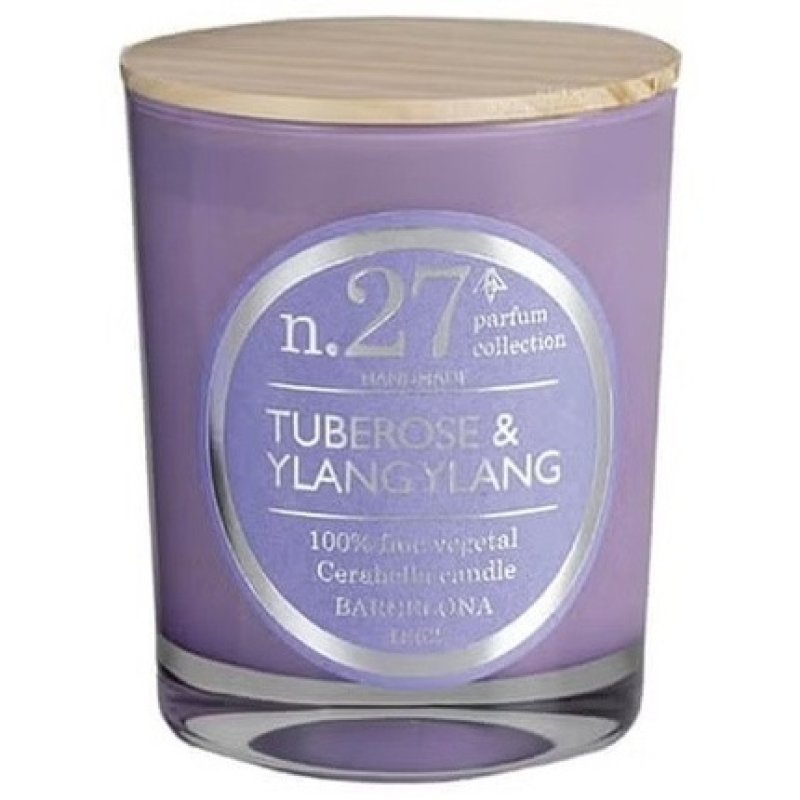 Cerabella Vela Vaso No. 27 Tuberose & Ylang Ylang Candle 7.5x9cm - Single Unit