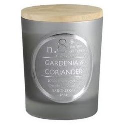 Cerabella Gardenia & Coriander Scented Candle in Glass 7.5x9cm - Single Unit