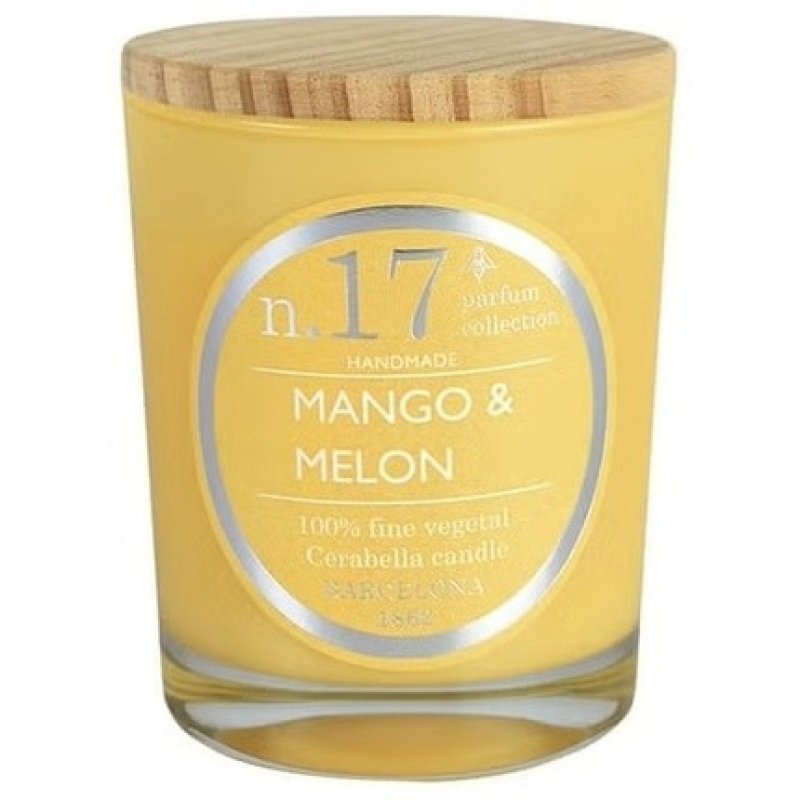 Cerabella Mango Melon Candle in Glass 7.5x9cm - Single Unit