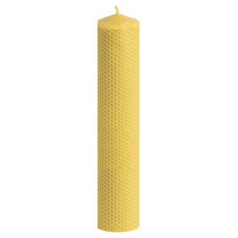 Cerabella Beeswax Candle Rusc 6x30cm - Single Unit
