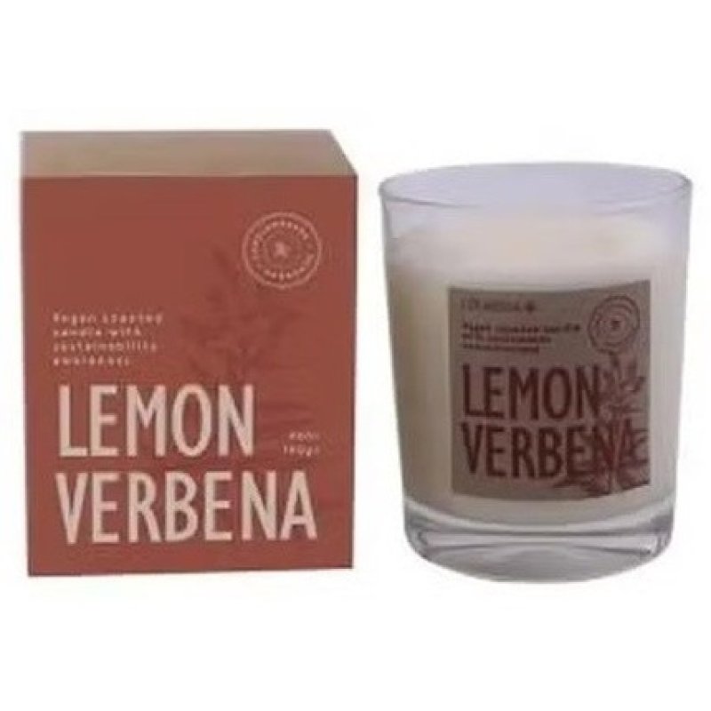 Cerabella Lemon Verbena Candle in Glass 7.5x9cm - Single Unit