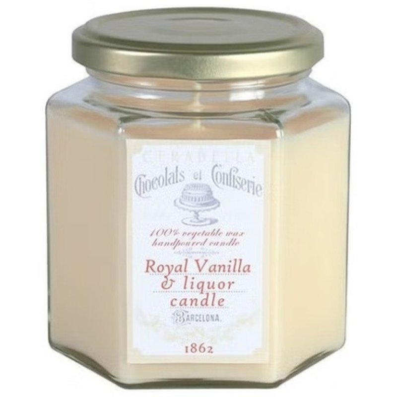 Cerabella Royal Vanilla and Liquor Artisan Candle 300g