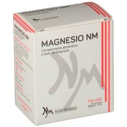 Nutricion Medica Magnesium Dietary Supplement 1g - 20 Sachets