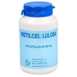 Estel Farma Methylcellulose Dietary Supplement 500mg 100 Capsules