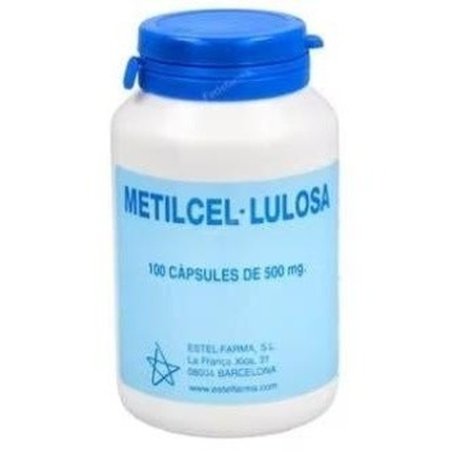 Estel Farma Methylcellulose Dietary Supplement 500mg 100 Capsules