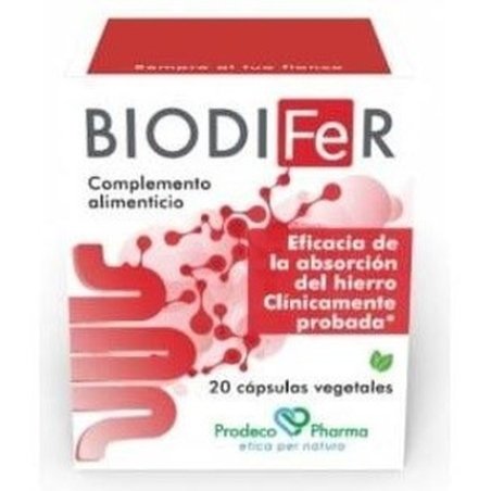 PRODECO PHARMA Biodifer Dietary Supplement 20 Capsules