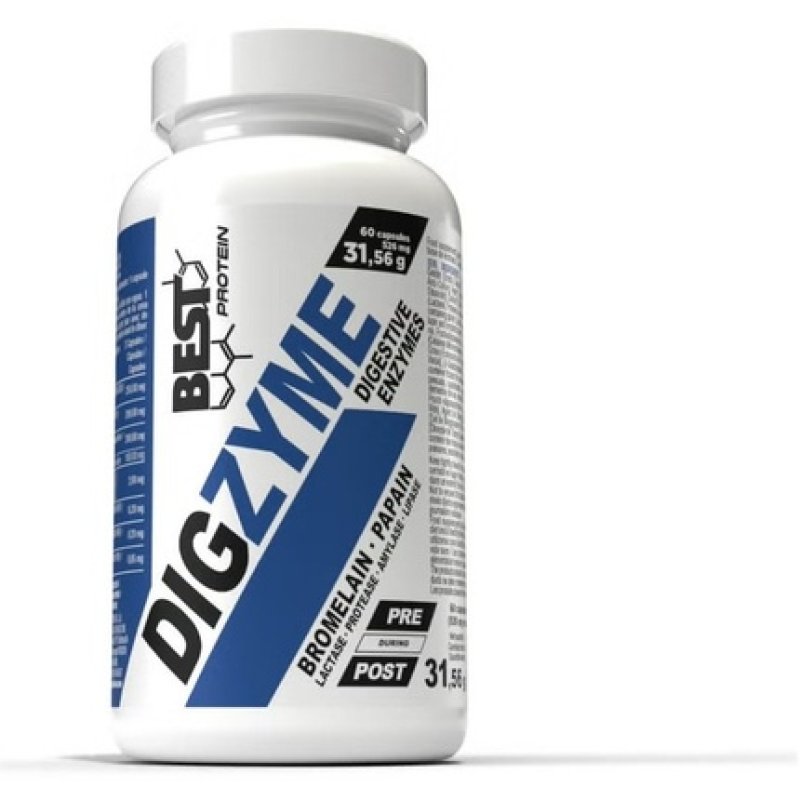 Best Protein Digzyme Digestive Health Supplement 60 Capsules