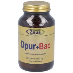 ZEUS DPUR BAC Dietary Supplement 90 Capsules - Pack of 2