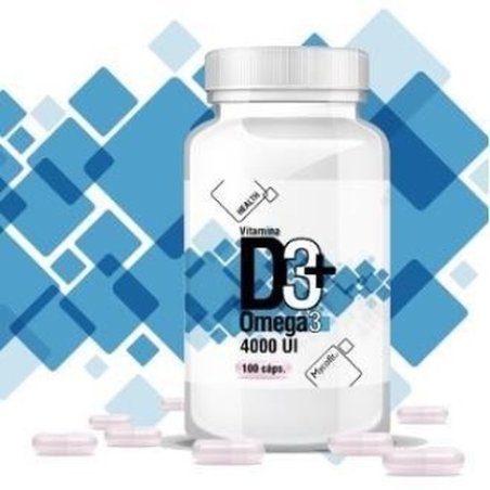 MYCOFIT Vitamin D3 4000 IU with Omega 3 100 Capsules