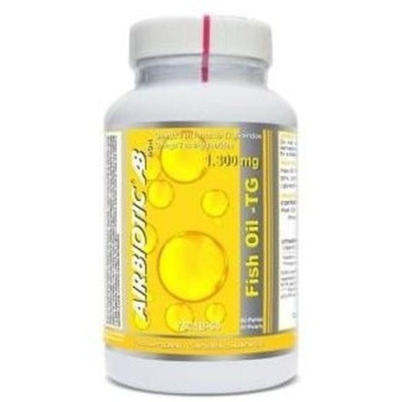 Airbiotic Fish Oil Triglyceride 1300mg 60 Capsules