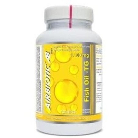Airbiotic Fish Oil Triglyceride 1300mg 60 Capsules