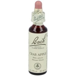 Flores de Bach Originales Crab Apple Wild Apple Flower Essence 20ml - Pack of 2
