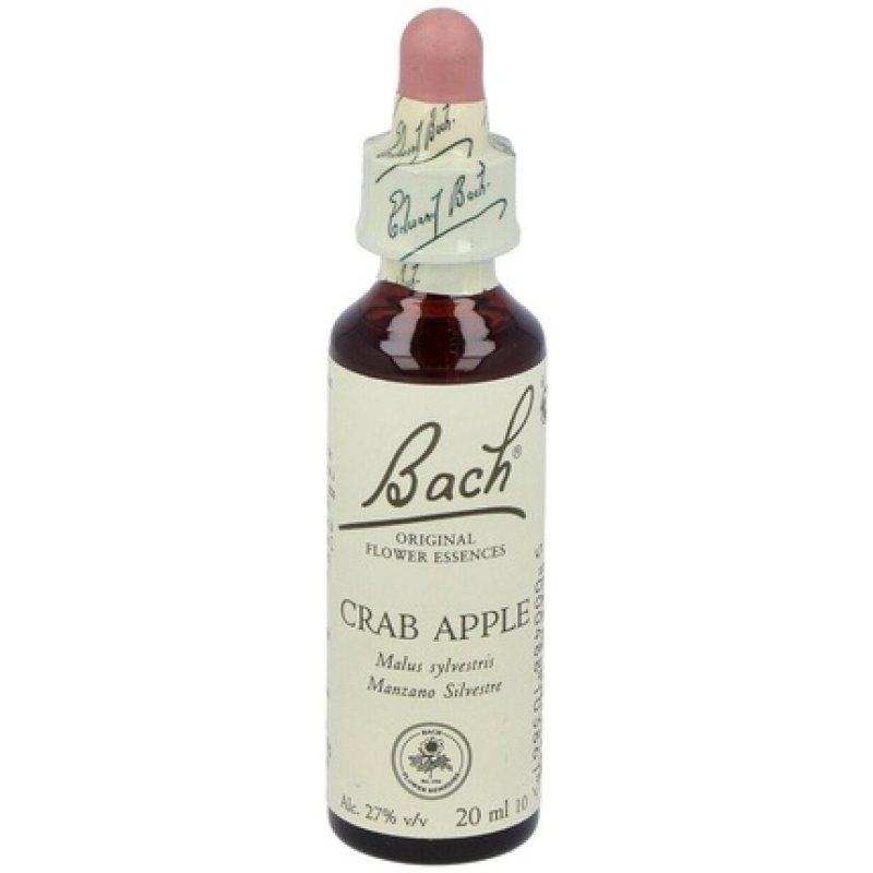 Flores de Bach Originales Crab Apple Wild Apple Flower Essence 20ml - Pack of 2