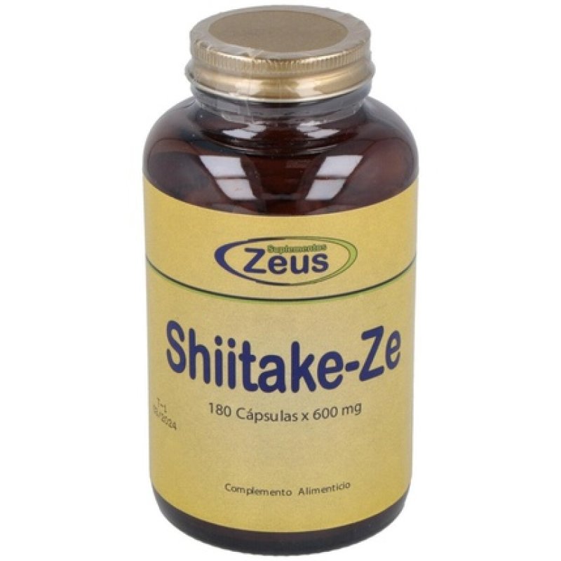 ZEUS Shiitake-ZE Dietary Supplement 400mg 180 Capsules - Pack of 2