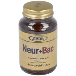 Zeus Neur Bac Brain Support Supplement 30 Capsules