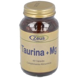 ZEUS L-Taurine Magnesium Supplement 60 Capsules