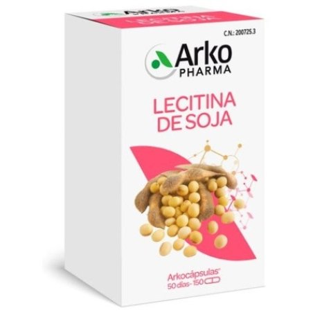 Arkopharma Organic Soy Lecithin 150 Capsules