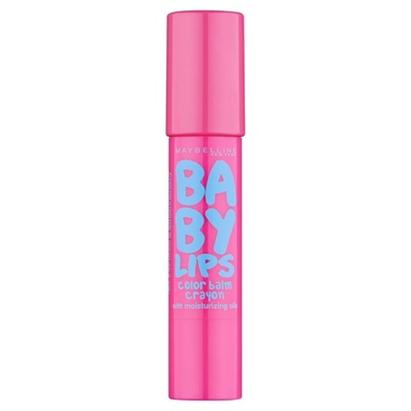 Baby Lip Balm Crayon in Pink Crush Color