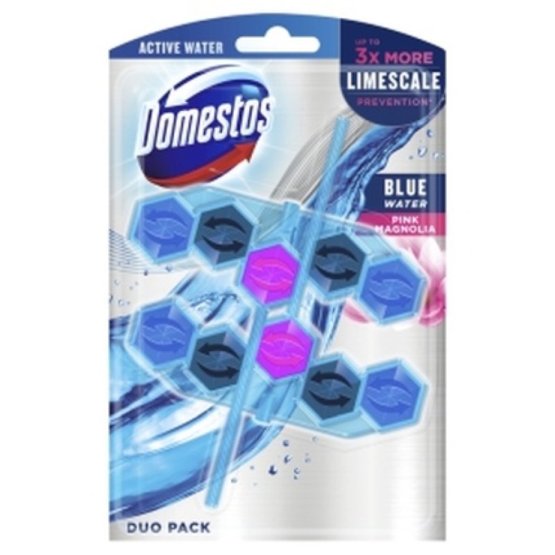 Domestos Toilet Cleaner 53g x 2 Pack - Pink