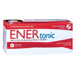 Aqua Viva Nutrifarma Enertonic Supplement for Physical and Mental Fatigue 10ml - Pack of 10