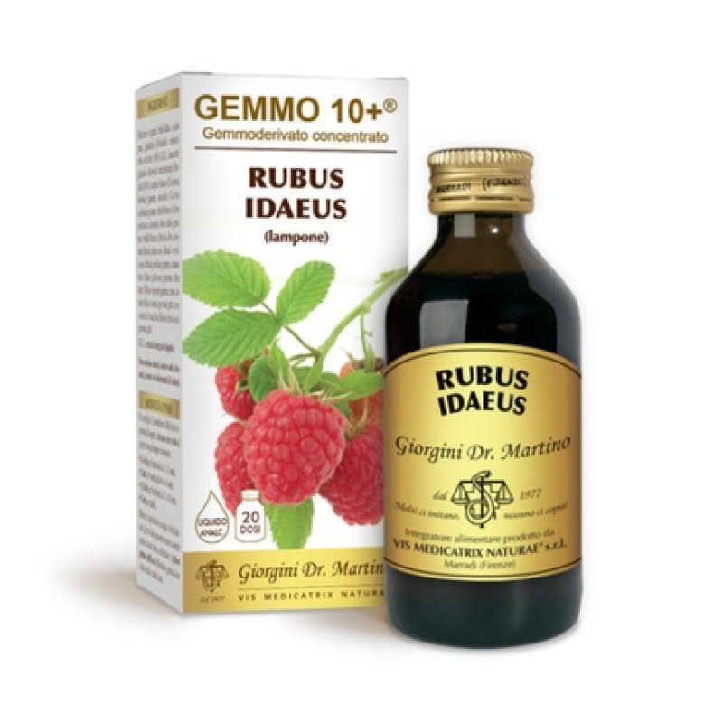 Dr. Giorgini Raspberry Gemmoderivative Concentrated Liquid Food Supplement