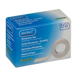 Alvita Microporous Tape 2.5cm x 5m