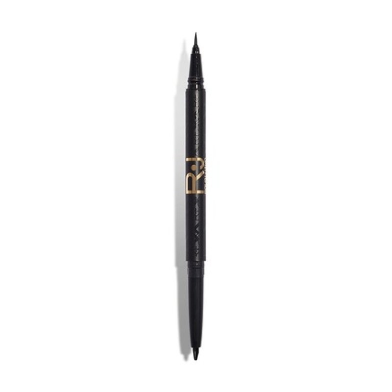 Rougj x Liu Jo Double Liner Automatic Kajal Pencil and Liquid Eyeliner Black