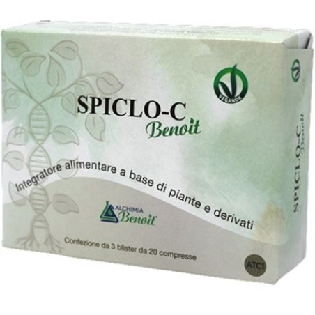 Alchimia Benoit Spiclo C Food Supplement 60 Tablets