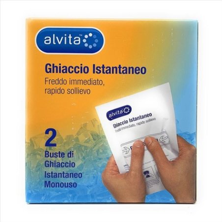 Alvita Instant Cold Ice Pack 2 Pieces