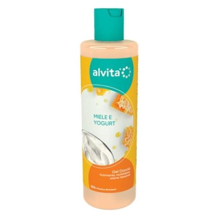 Alvita Nourishing Shower Gel with Relaxing Action Honey and Yogurt 300ml