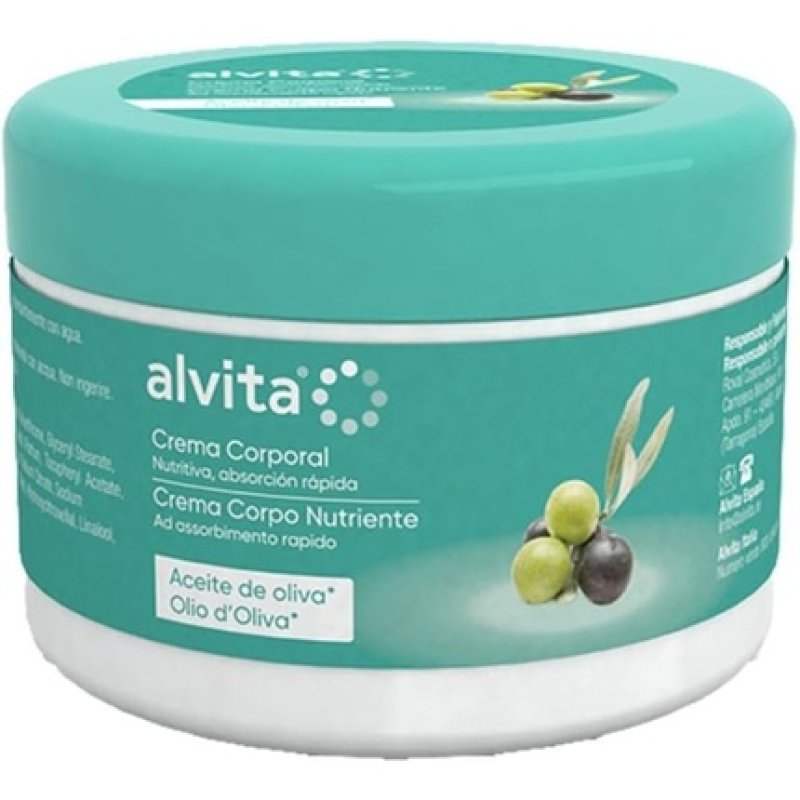 Alvita Nutrient Body Cream with Olive Oil 300ml