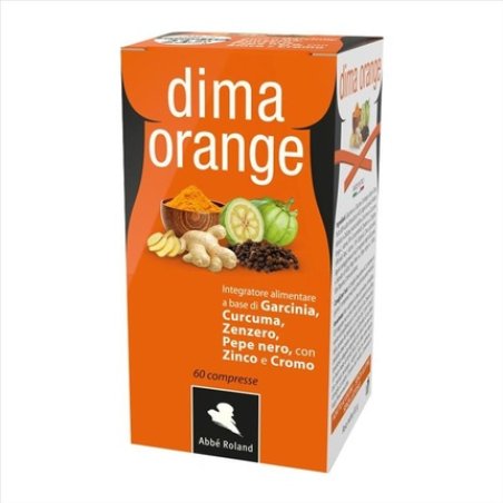 Abbè Roland Dima Orange Weight Loss Supplement 60 Tablets