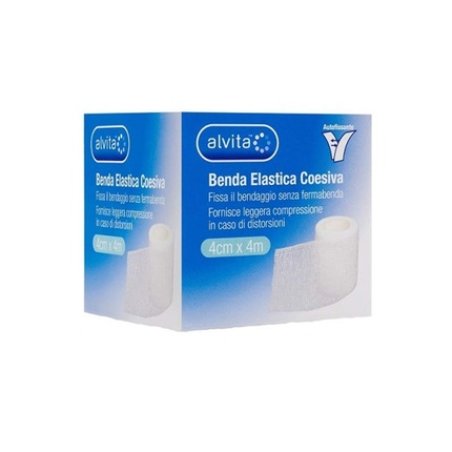 Alvita Cohesive Elastic Bandage 4cm x 4m