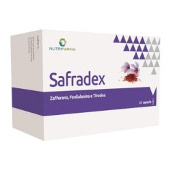 Aqua Viva Safradex Slimming Supplement with Saffron Phenylalanine and Tyrosine 60 Capsules