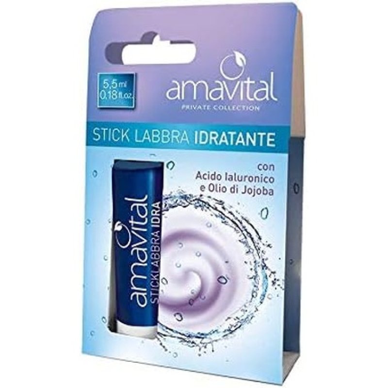 Amavital Hyaluronic Jojoba Moisturizing Lip Balm