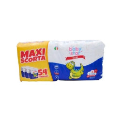 Baby Star Slim Maxi 4 Diapers 54 Pack