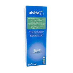 Alvita Unique Solution for Contact Lenses with Hyaluronic Acid 500ml