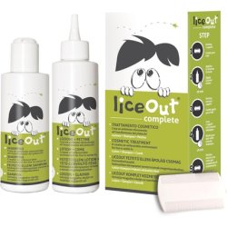 LICEOUT Complete Cosmetic Treatment for Head Lice and Nits in Children - Lotion Shampoo Comb Useful for Pediculosis