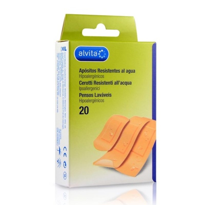 Alvita Waterproof Adhesive Bandages 20 Count