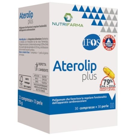 Aqua Viva Aterolip Plus 79% 30 Tablets and 30 Pearls