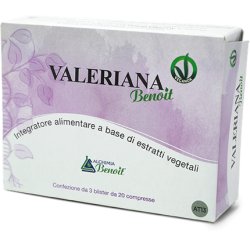 Valeriana Benoit Food Supplement 60 Tablets