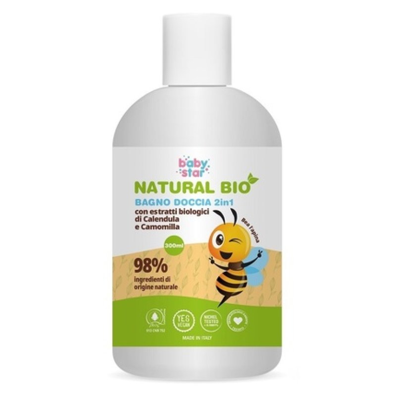 Farvima Medicinali Babystar 2-in-1 Shower Bath Natural